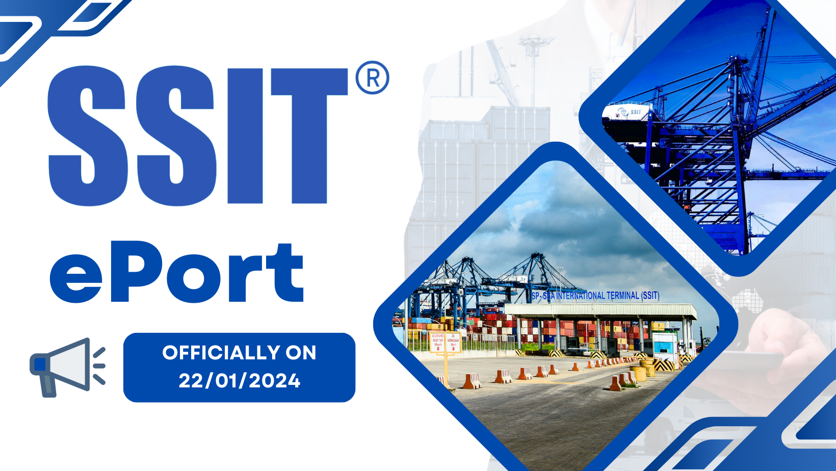 **IMPORTANT NOTICE** SSIT EPORT GO-LIVE ON 22ND JANUARY 2024