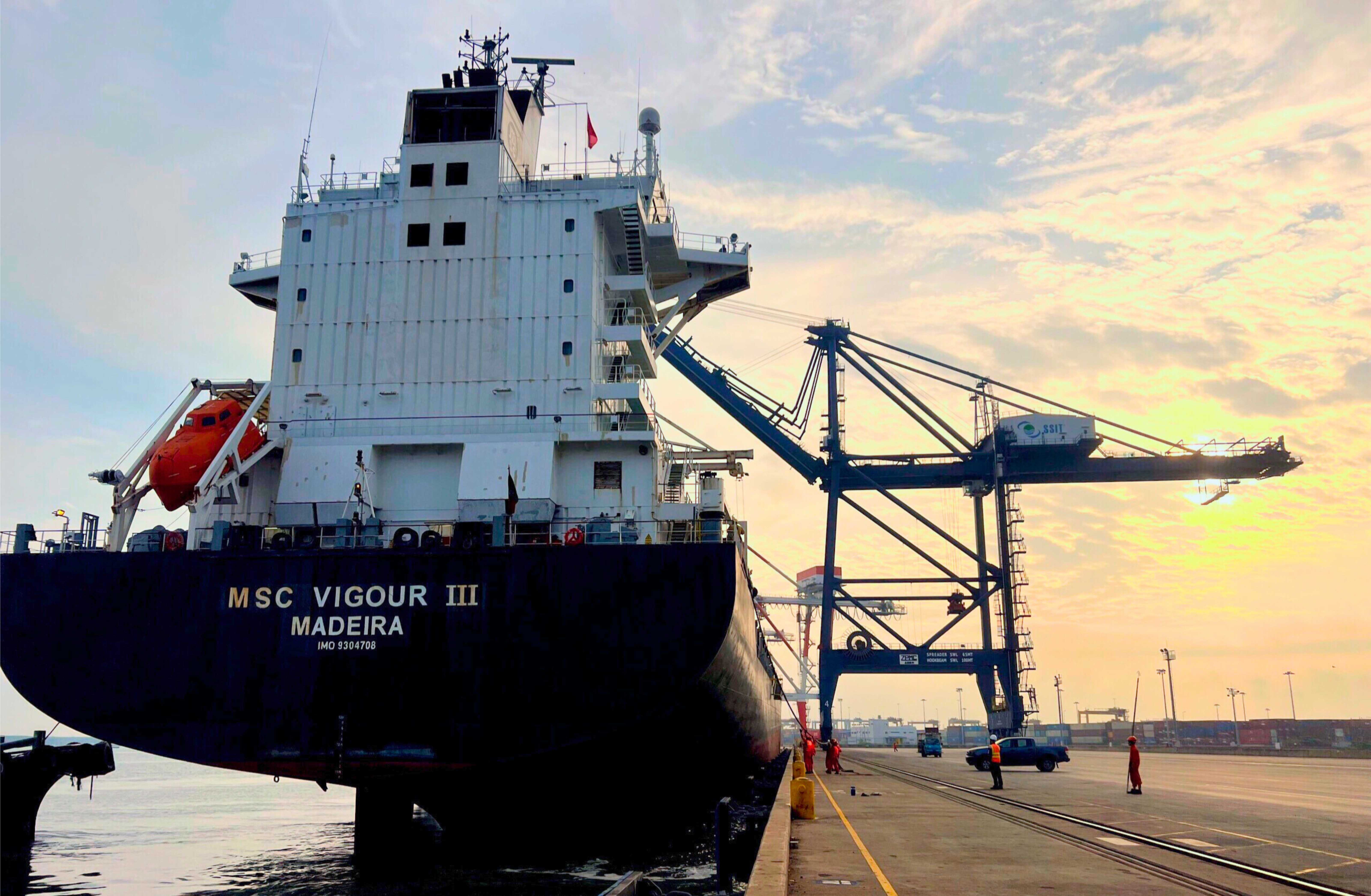 SSIT WELCOMES A NEW INTER-ASIA SERVICE “SAOLA” FROM MSC - MSC VIGOUR III ON JULY 23, 2024