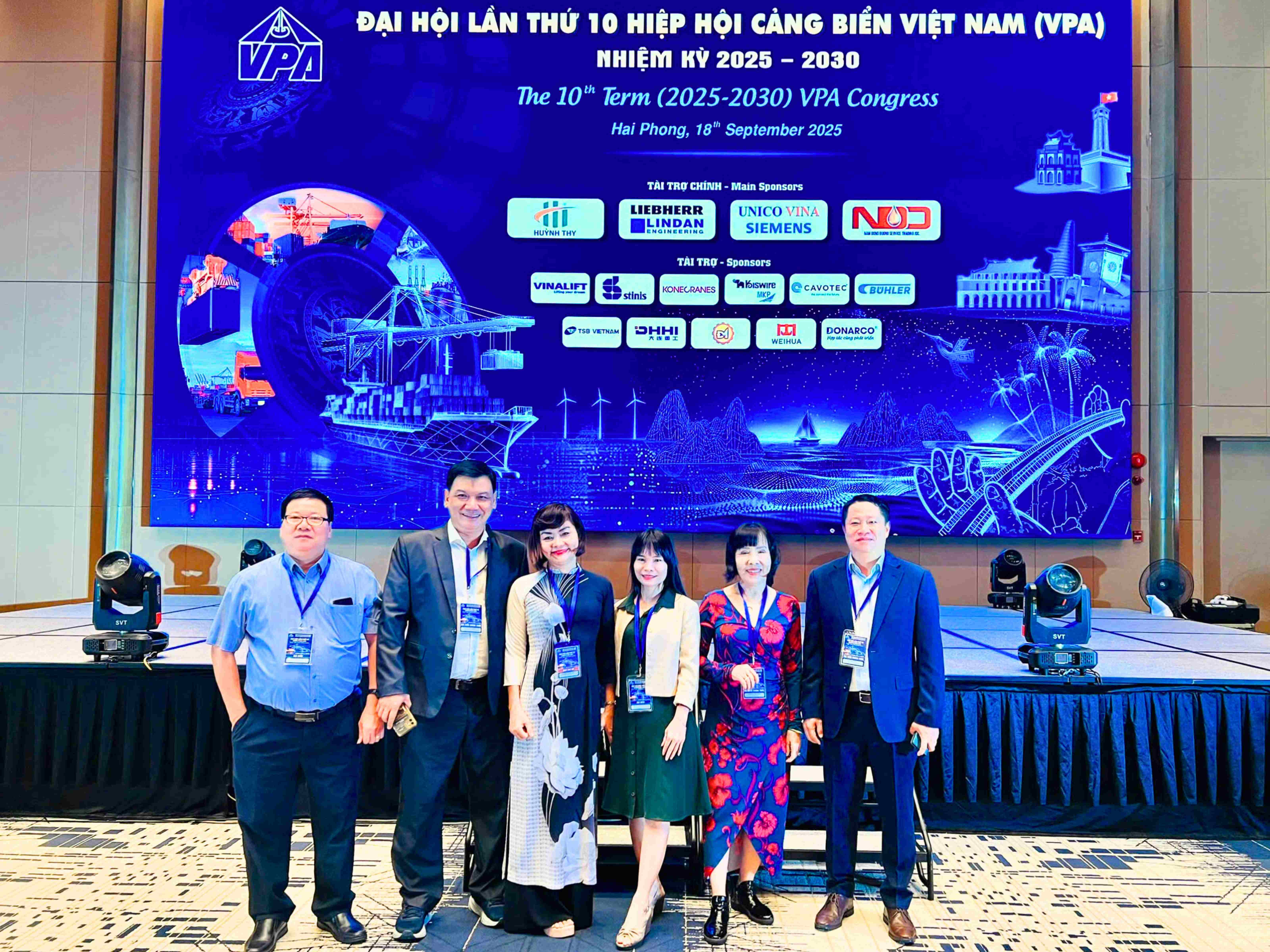 CẢNG SSIT THAM DỰ ĐẠI HỘI LẦN THỨ 10 HIỆP HỘI CẢNG BIỂN VIỆT NAM (VPA) – NHIỆM KỲ 2025–2030