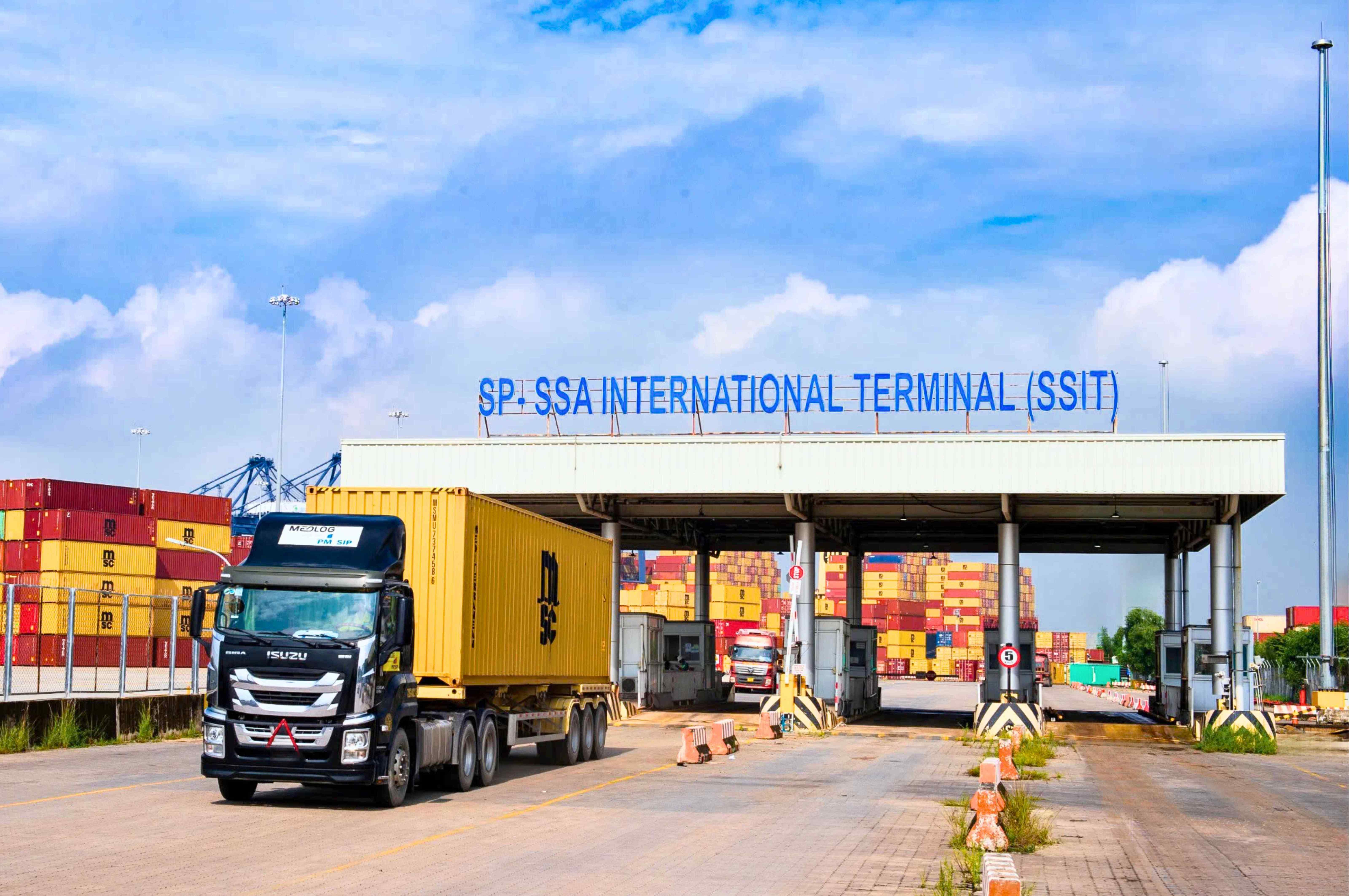 SSIT has record for highest monthly volume since the commencement of container operation