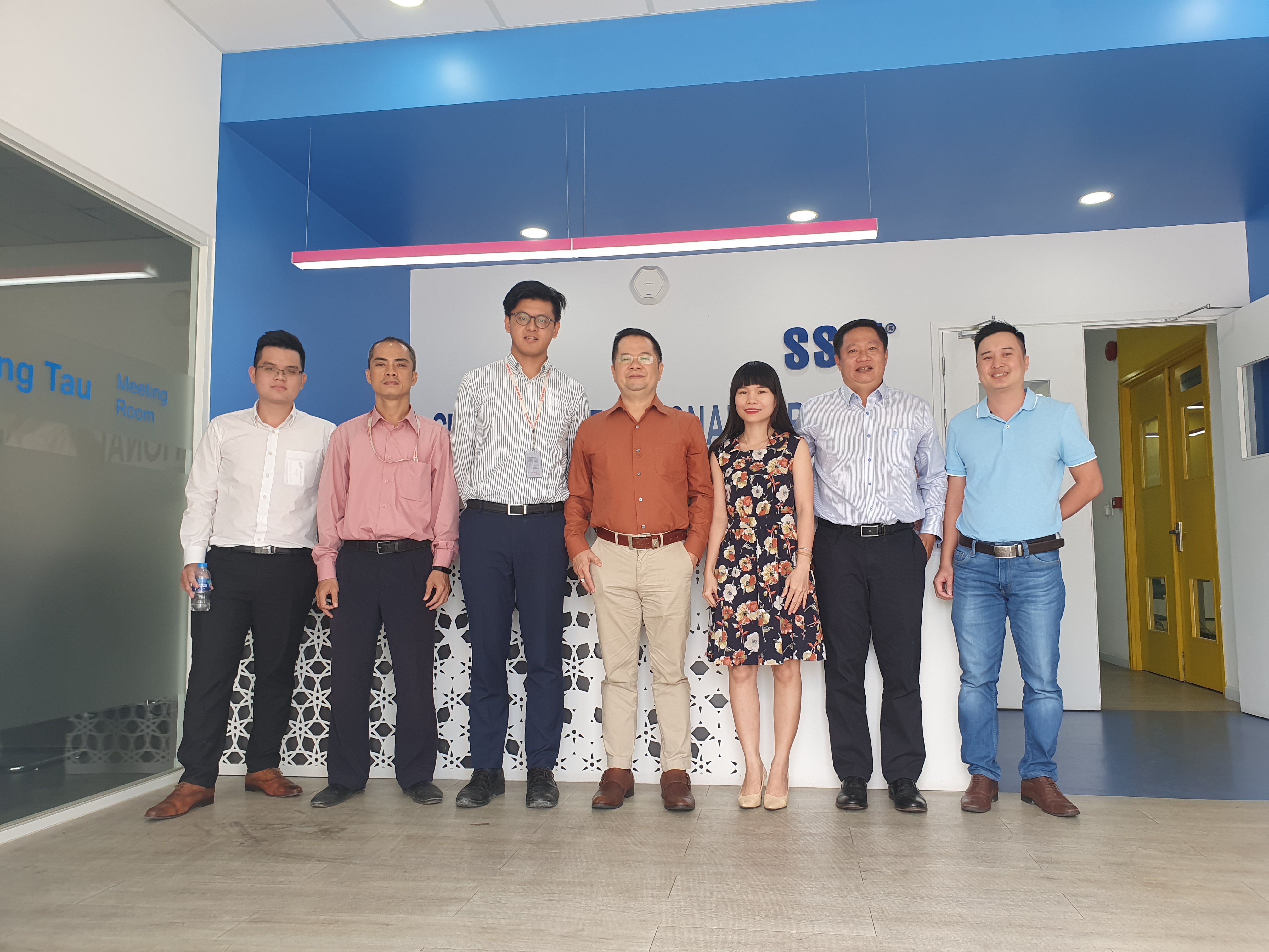 Welcome Yang Ming Team visit SSIT on November 11th, 2020